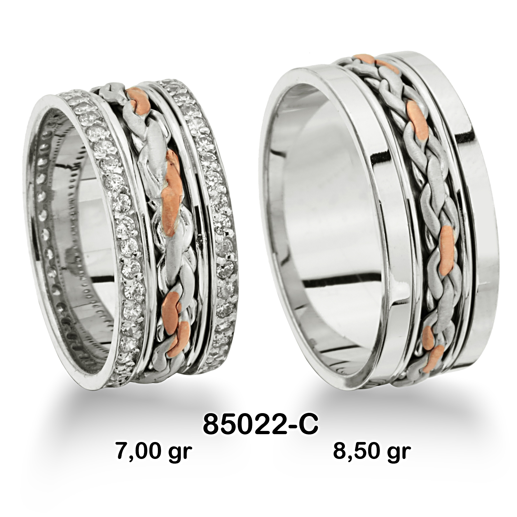 Rose Alyans Modeli-85022-C